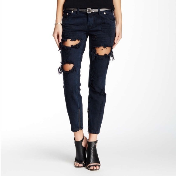 One Teaspoon Denim - One Teaspoon Destroyed Jeans